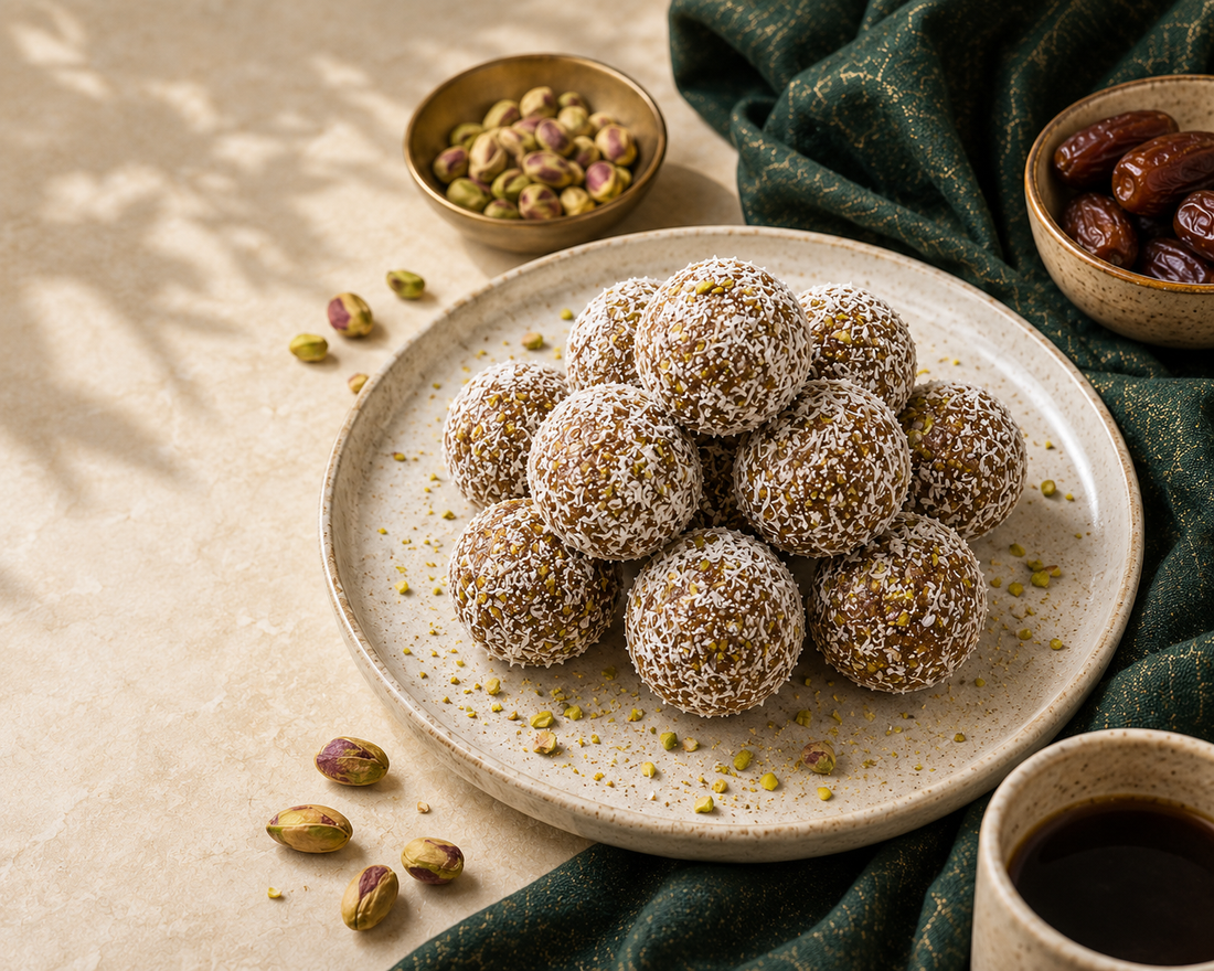 Pistachio Date Energy Balls